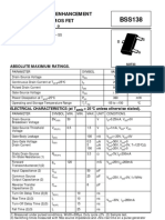 Sot23 N-Channel Enhancement Mode Vertical Dmos Fet: Absolute Maximum Ratings