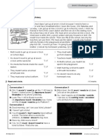 Read and Circle T (True) or F (False) .: Unit 3 Challenge Test