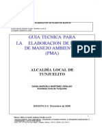 Guia Tecnica para La Elaboracion de Pma