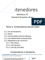 Contenedores Standar STL