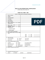 Sos Children'S Village International in Bangladesh: Vendor Enlistment Form