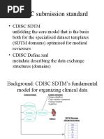 HCLSIG$$Drug Safety and Efficacy$CDISCs SDTM Basics