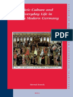 Civic Culture and Everyday Life in Early Modern Germany by Bernd Roeck