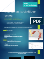 Test Isocinetique Du Genou Final