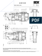 Parts List 42 261 14 95: Parallel Shaft Helical Gear Unit FA67, FH67, FV67, FT67, FA67B, FH67B, FV67B, FT67B