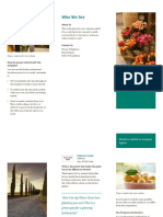 Sample Brochure Template