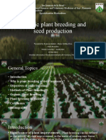 Organic Plant Breeding and Seed Production