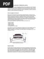 Importacia de Alineacion y Presión de Llantas