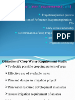 Determination of Reference Evapotranspiration - Eto