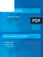 Business 1 Template: Presenter Name