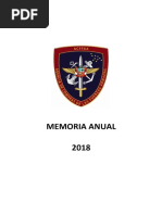 Memoria Anual ACFFAA - 2018