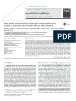 Bone Quality Around Bioactive Silica-Based Coated Stainless Steel Implants - Analysis by Micro-Raman, XRF and XAS Techniques