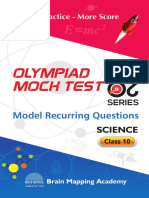 Mock Test Olympiad: Model Recurring Questions