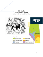 Mr. Graff's Grade 4 Social Studies Living With The Land Unit Plan