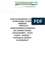 Plan de Seguridad y Salud en Obra