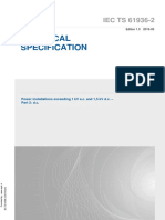 Technical Specification: IEC TS 61936-2