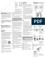 Shifting Lever and Hydraulic Disc Brake: User's Manual Names of Parts