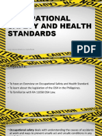 Occupational Safety and Health Standards: Engr. Alyssa Marie A. Castañeda