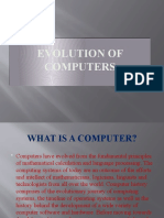 Evolution of Computers