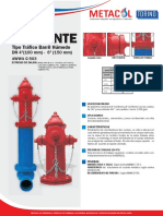 Hidrante Tipo Trafico
