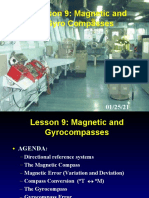 Lesson 9: Magnetic and Gyro Compasses