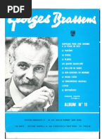 Brassens - Album N°11 (Piano)