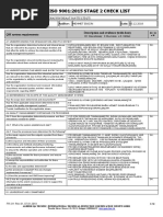 FR-211 ISO 9001-2015 STAGE 2 CHECK-LIST r-01