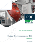 Dromon TP On On Board Maintenance and Drills Agenda - Jan 2020