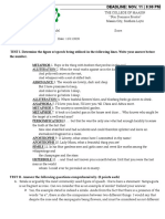 WORLD LITERATURE EXAMINATION (Part 2) - Arche Udtohan Gaudel