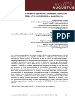 Aulas Presenciais em Tempos de Pandemia