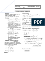 Polynômes 1ière s1