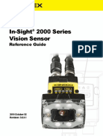 In-Sight 2000 Series Vision Sensor: Reference Guide