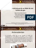 Analisis Estructural Del Alaba de Una Turbina de Vapor