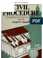 Joseph W. Glannon - Civil Procedure Examples and Explanations (1997, Aspen Law & Business)