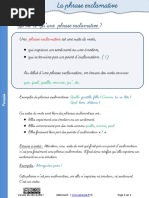 Phrase Exclamative Lecon1