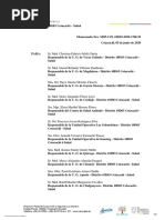 Dirección Distrital 10D03 Cotacachi - Salud: Memorando Nro. MSP-CZ1-10D03-2020-1768-M Cotacachi, 05 de Junio de 2020