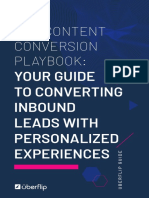 Content Conversion Playbook Uberflip