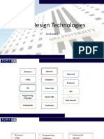 Web Design Technologies