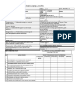 Daily English Language Lesson Plan: Content Standard