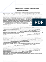 Refer To Exhibit 1 9 Which Contains Balance Sheet Information From