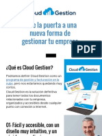 Presentacion Cloud Gestion