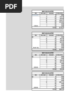 Bar Calculator