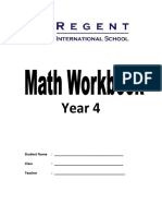 Y4 Math Abacus Math Workbook Year 4