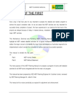 MEP Planning Manual