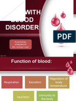 Child With Blood Disorder