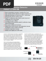 Aspirating Smoke Detector Faast Lt-200 Eb