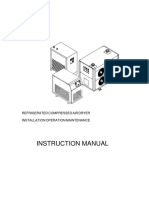 Instruction Manual: Refrigerated Compressed Air Dryer Installation Operation Maintenance