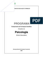 Programa Módulo de Psicologia