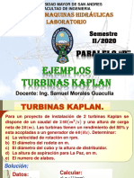 Turbinas Kaplan - Ejemplos