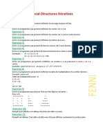 Exercices Pascal-Structures Itératives